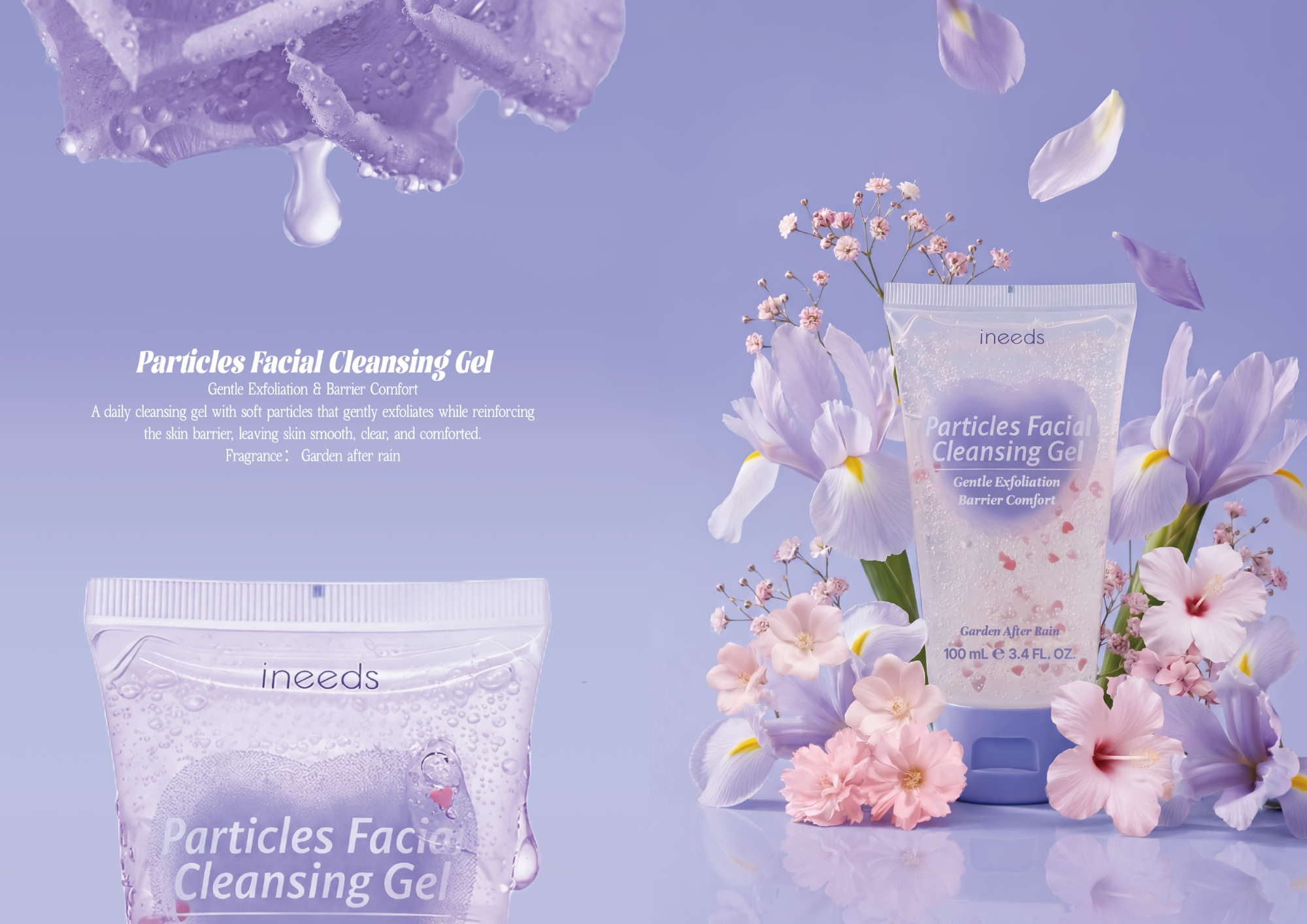 100ml Particles Facial Cleansing Gel