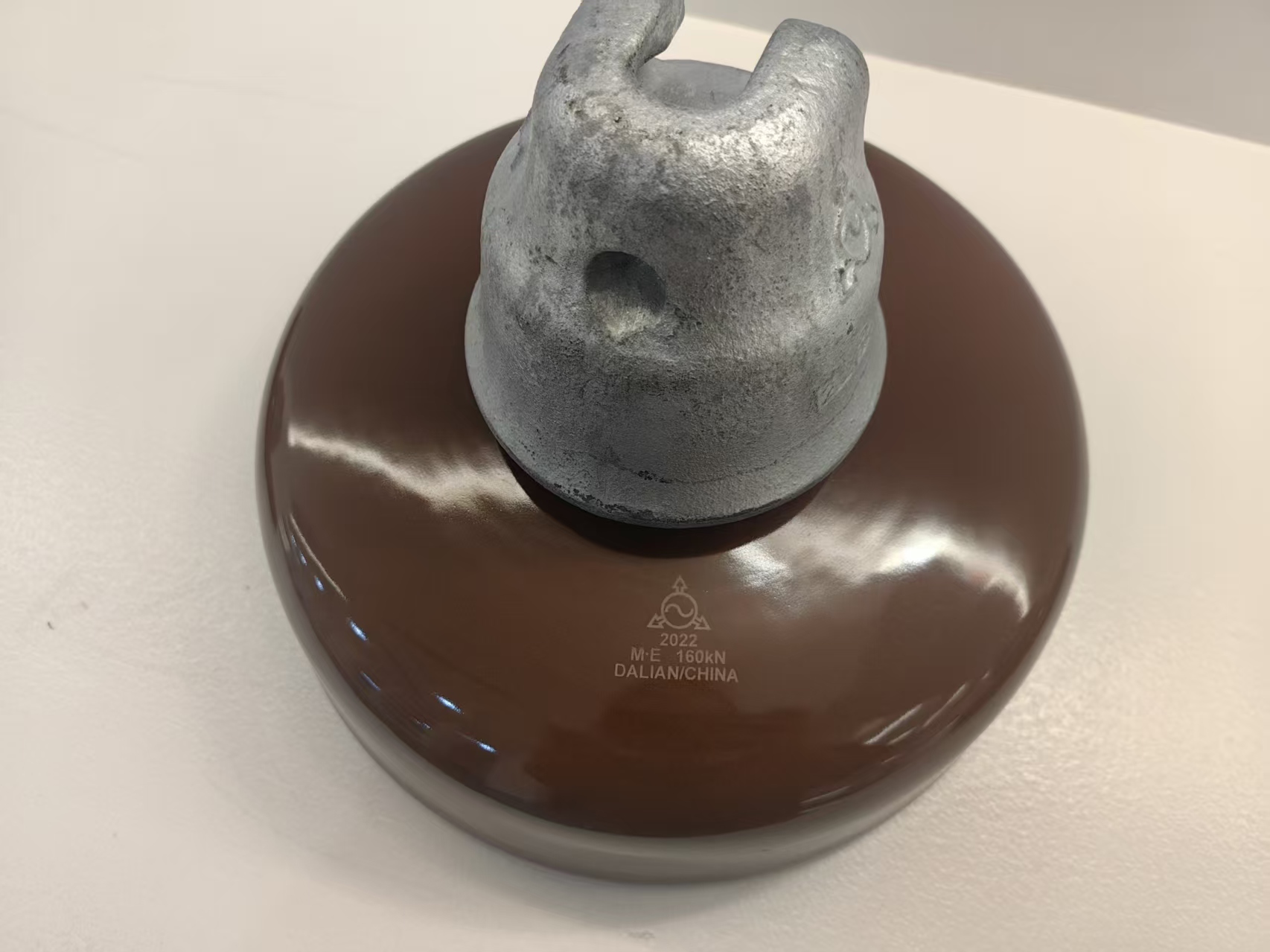 Suspension disc insulator