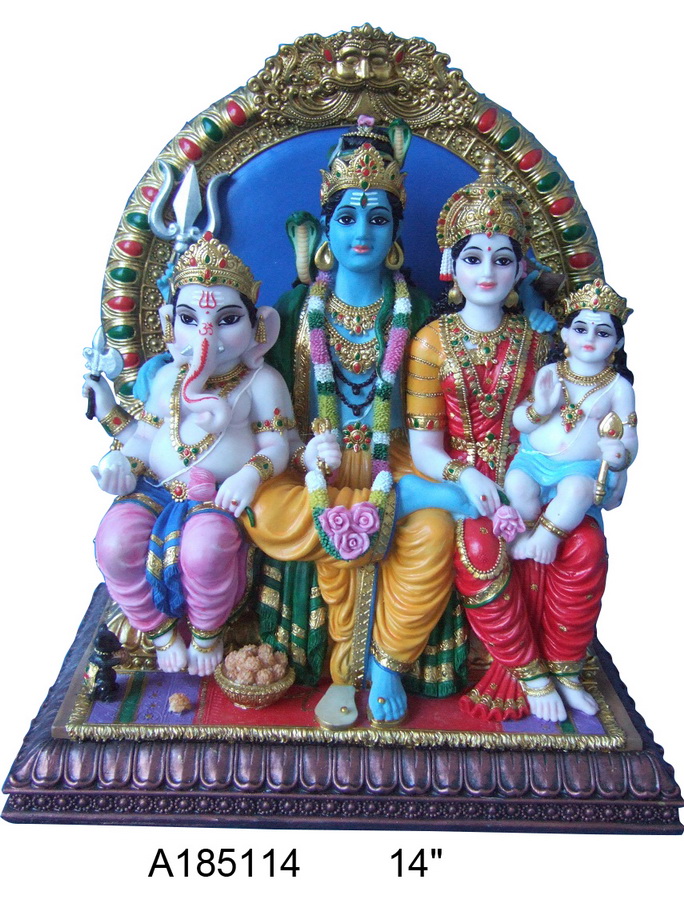 Hindu god-Shiva Family