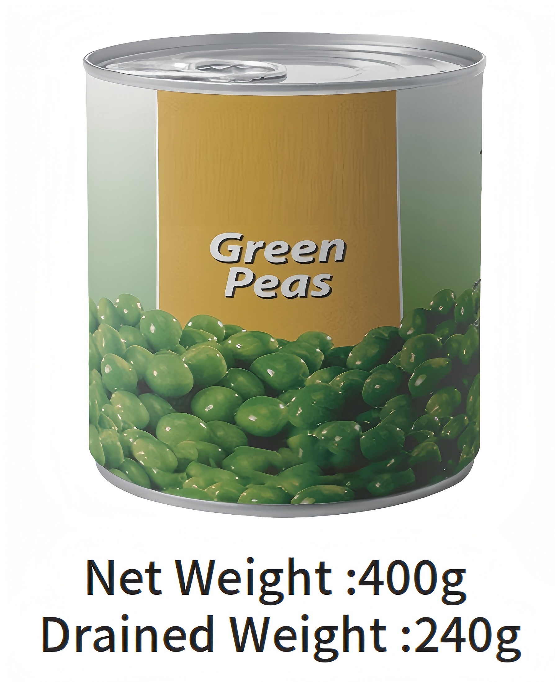 Canned peas