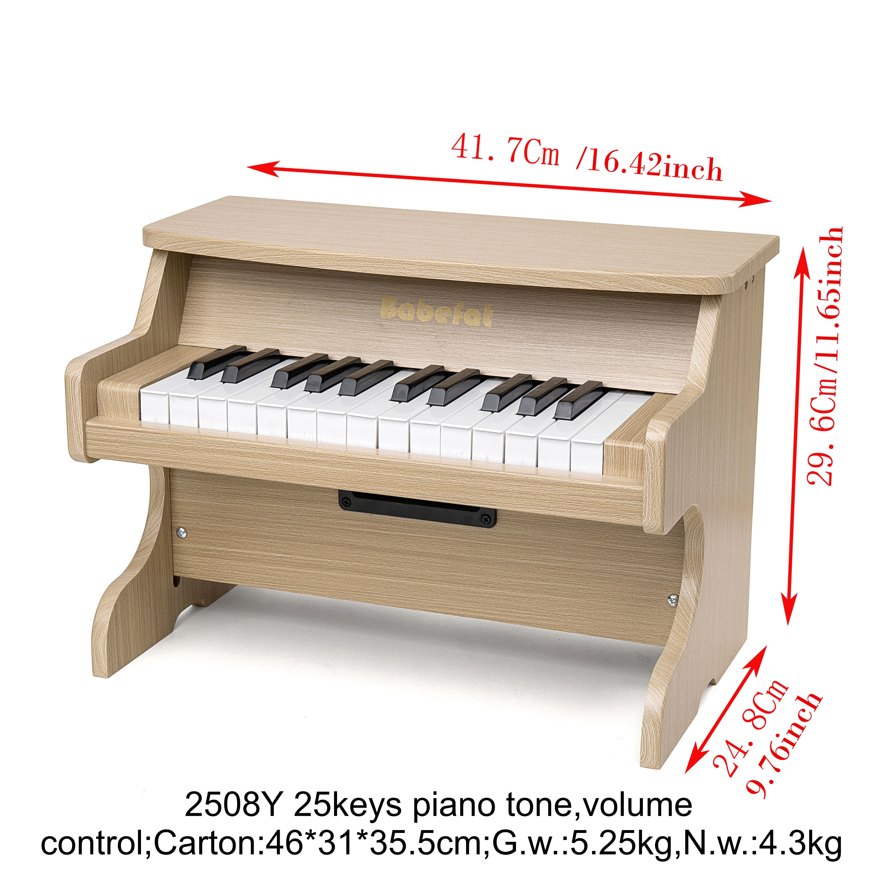 Dorimei,children Electronic Piano,37keys Piano, Wood Piano