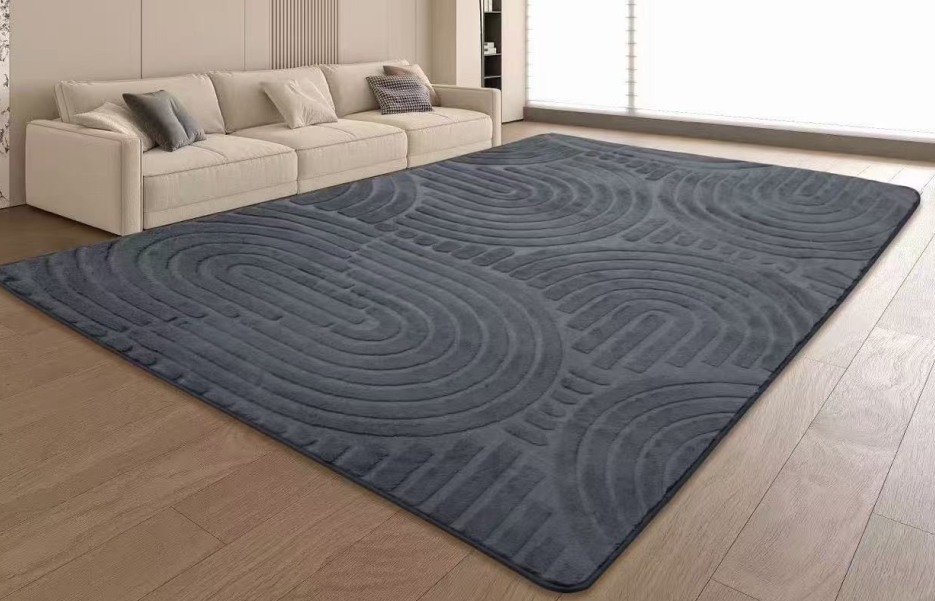 Rabbit fur carpet