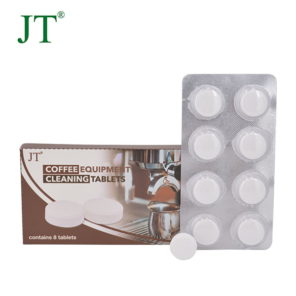 Coffee machine cleaning tablet