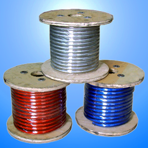 Pvc coated steel wire rope