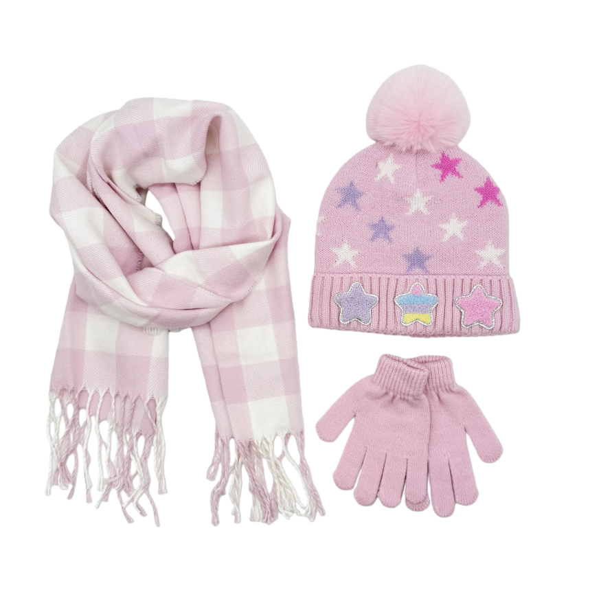 winter beanie set
