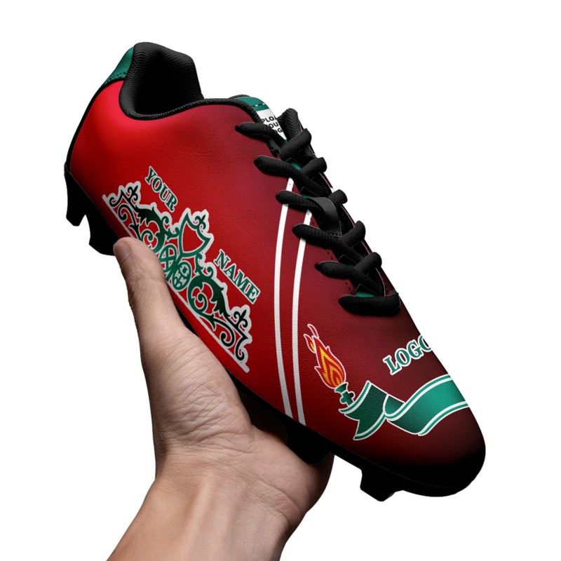 Custom Pod Team Logo Walking Running soccor Sports Shoes Drop-Shipping Sneakers