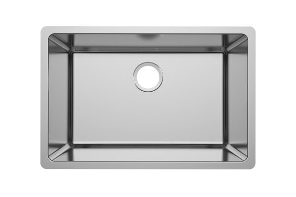 Stainless steel drawn sink