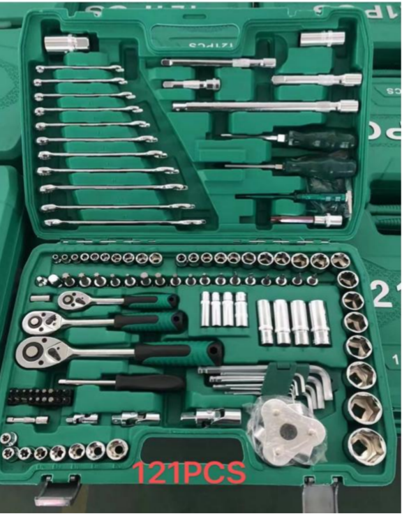 121 Pcs auto repair tools set