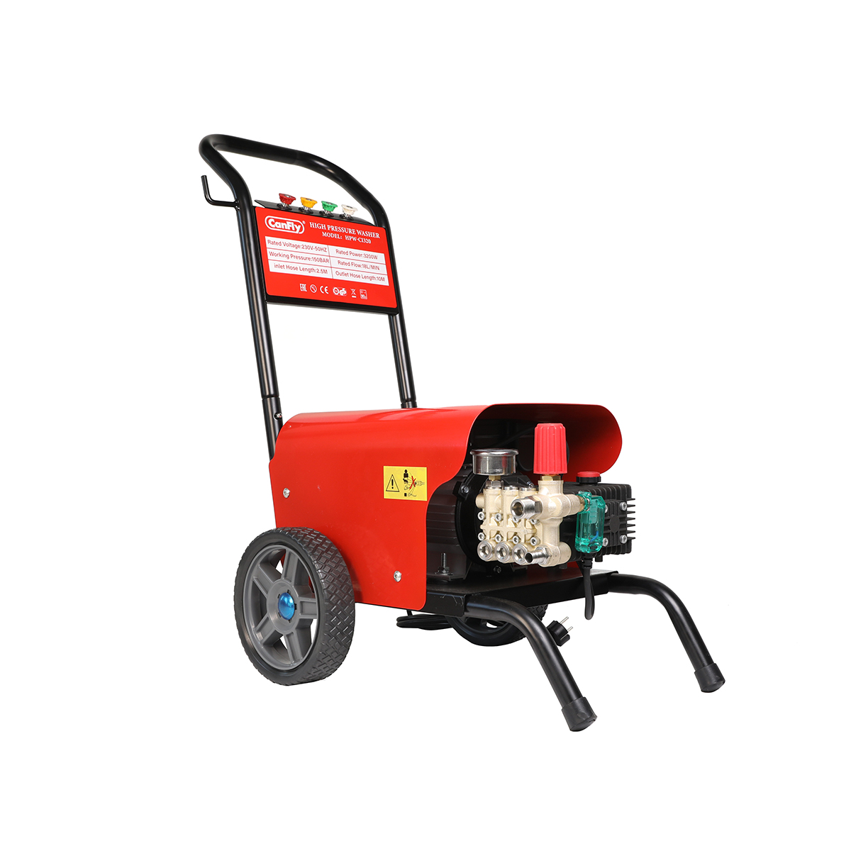 Canfly CI320 High Pressure Washer 150 Bar Electric Pressure Washer Car Truck Cleaning Jet Cleaner