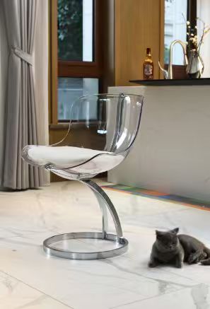 Transparent acrylic chair