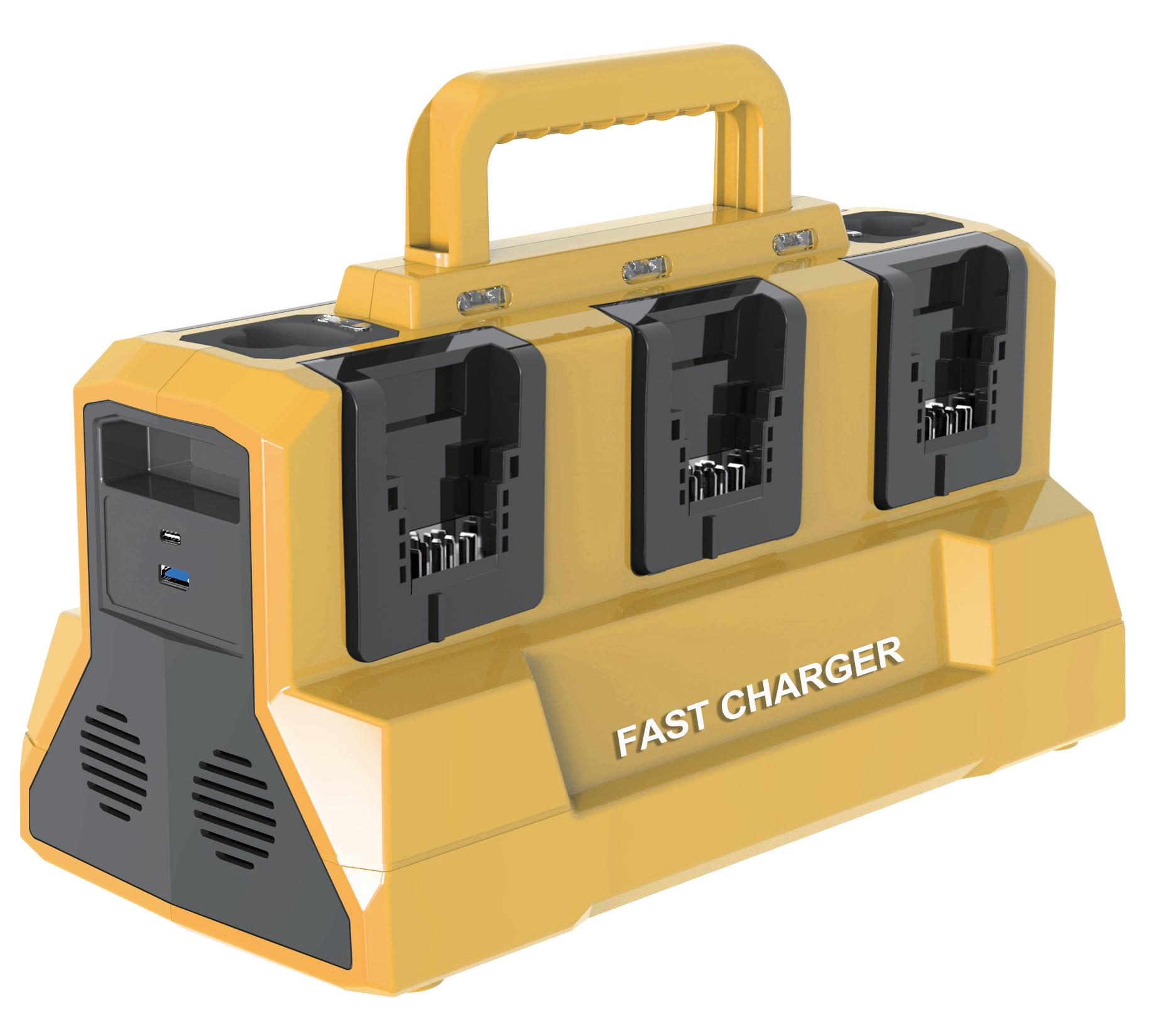 6 Ports Simultaneous Fast Charger