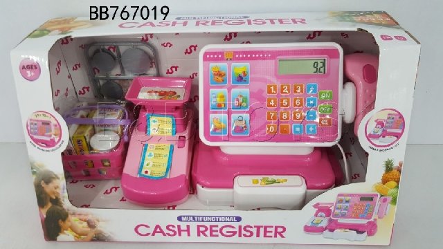B&BTOYS Cash Register with Scale
