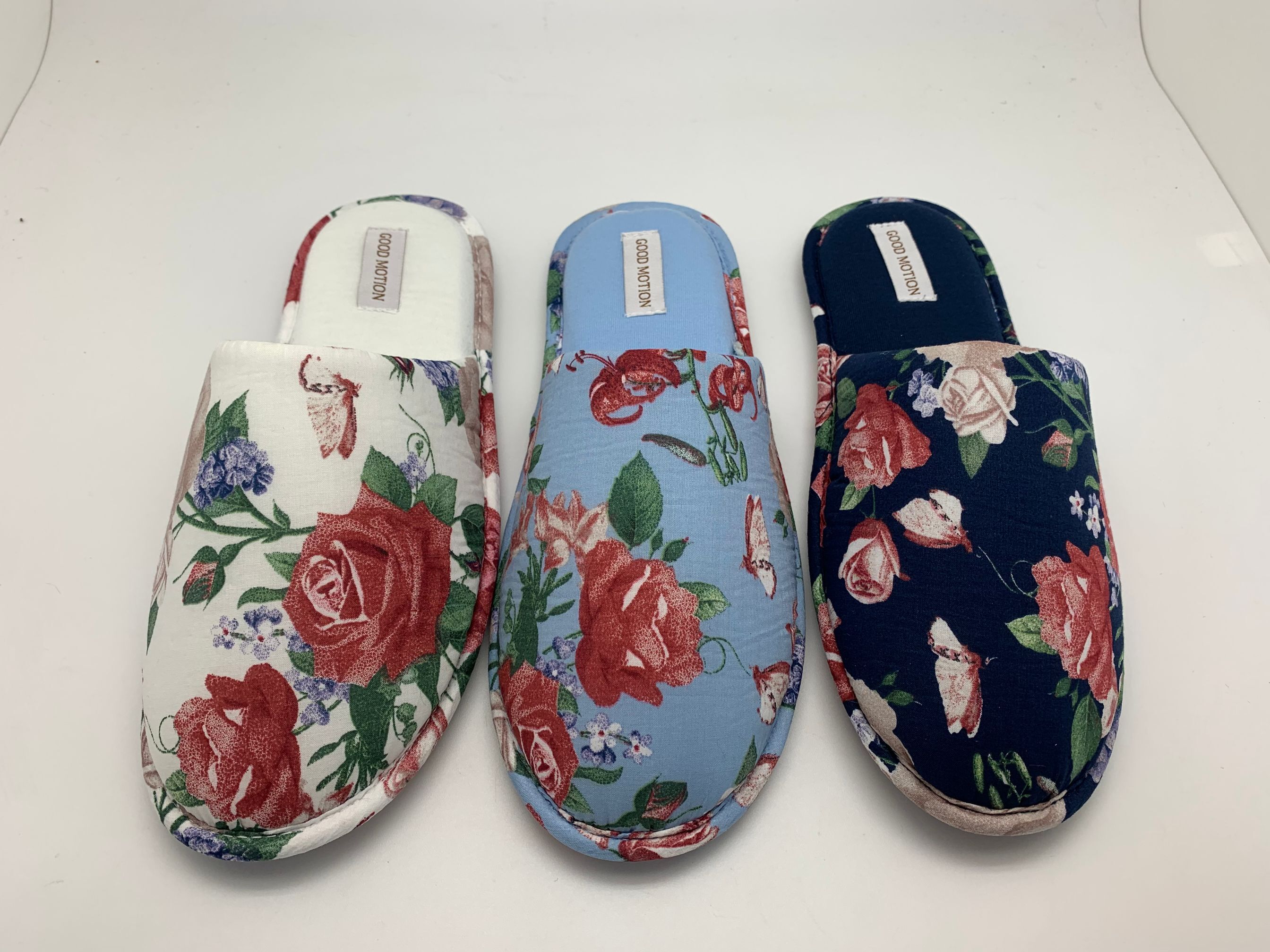 Print ladies slipper