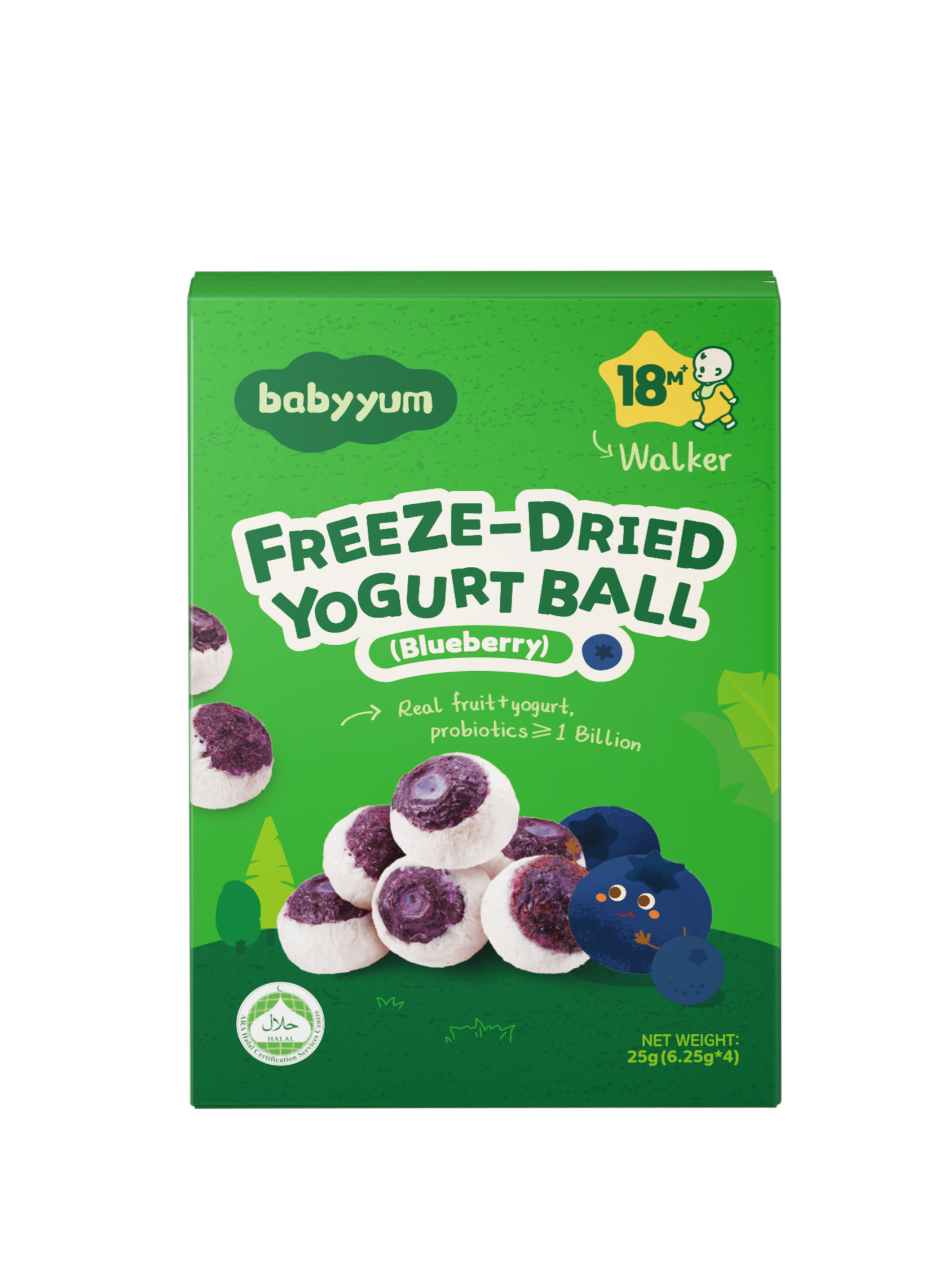 Freeze-dried Yogurt Ball（ Blueberry ）