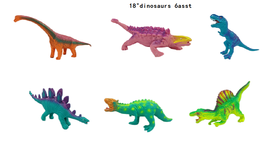 Plastic animals toys