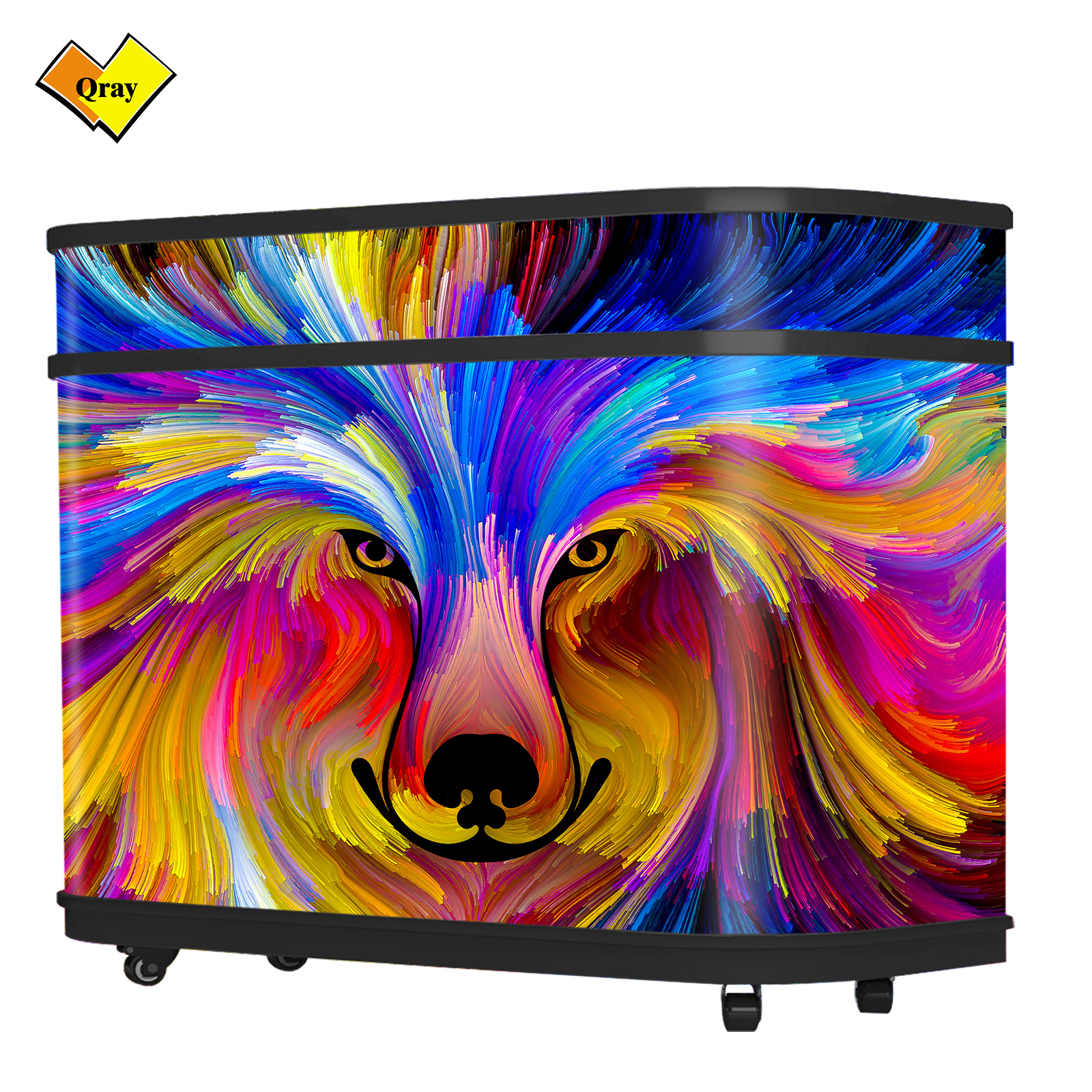 Qray P1.86 Led Screen Indoor Bar Front Desk Display LED Screen for Shopping Mall Table LED Display