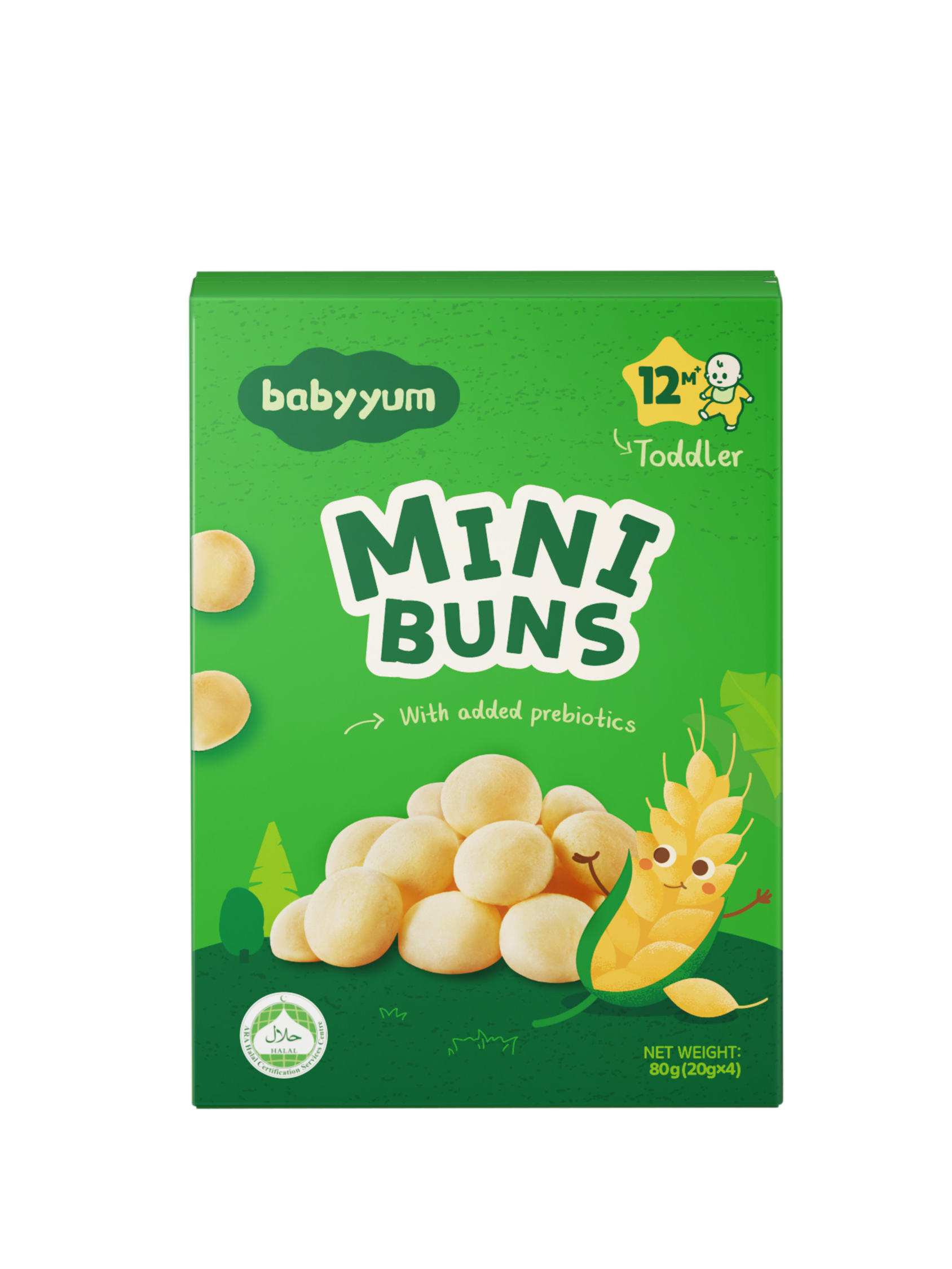 Prebiotic Banana Mini Bun