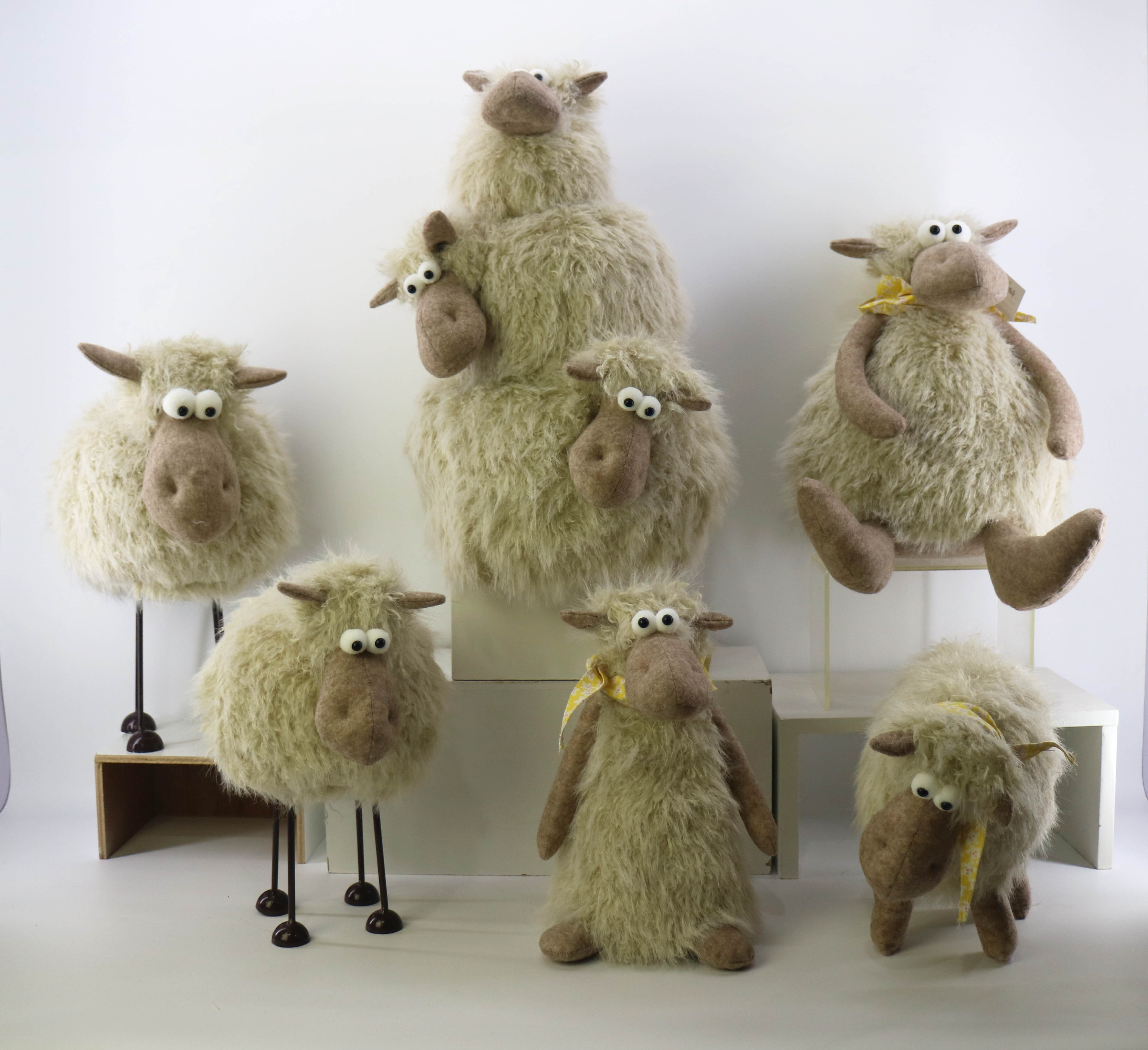 Easter fabric decoration sheep