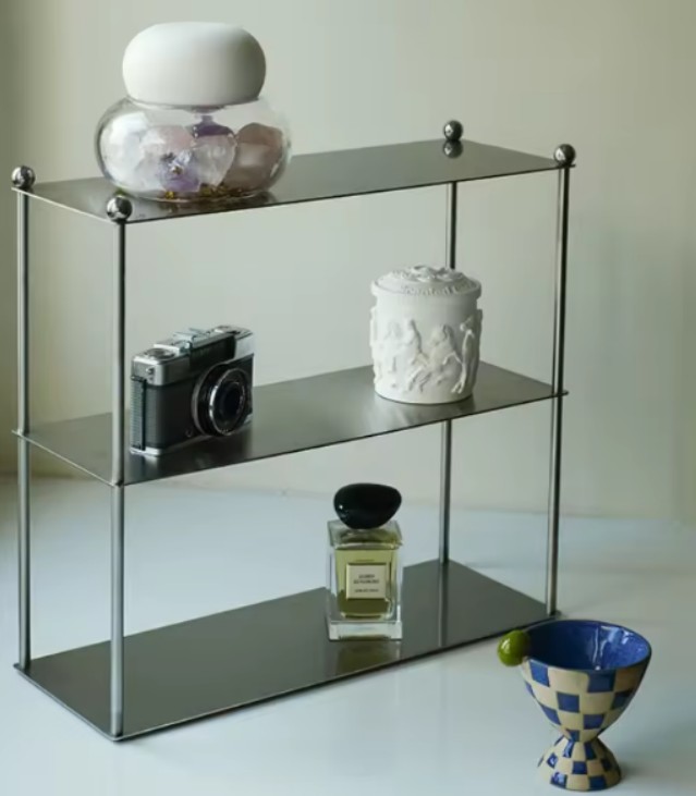 3-Tier Stainless Steel Storage Rack