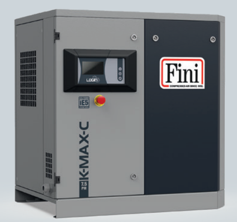 Fini K-MAX-C 7.5-10 PM oil injected rotary screw compressors