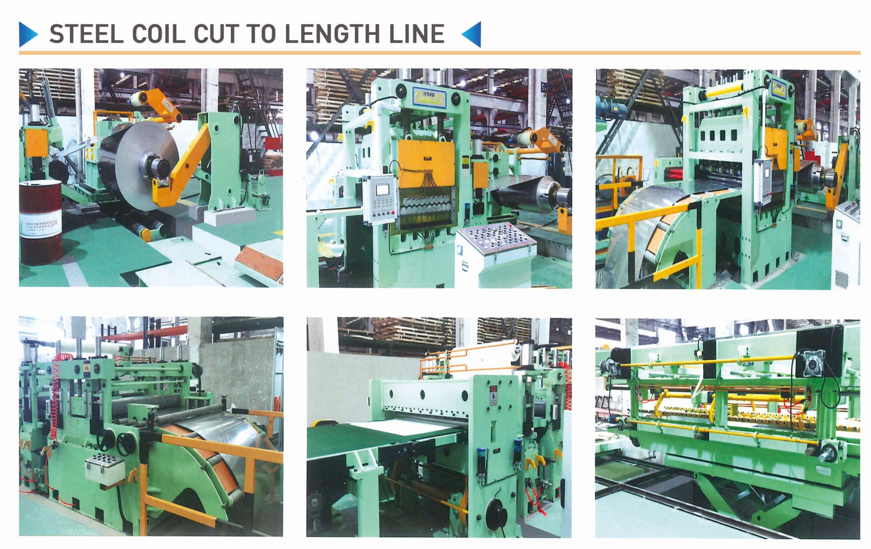 Steel Coil Cut to Length line