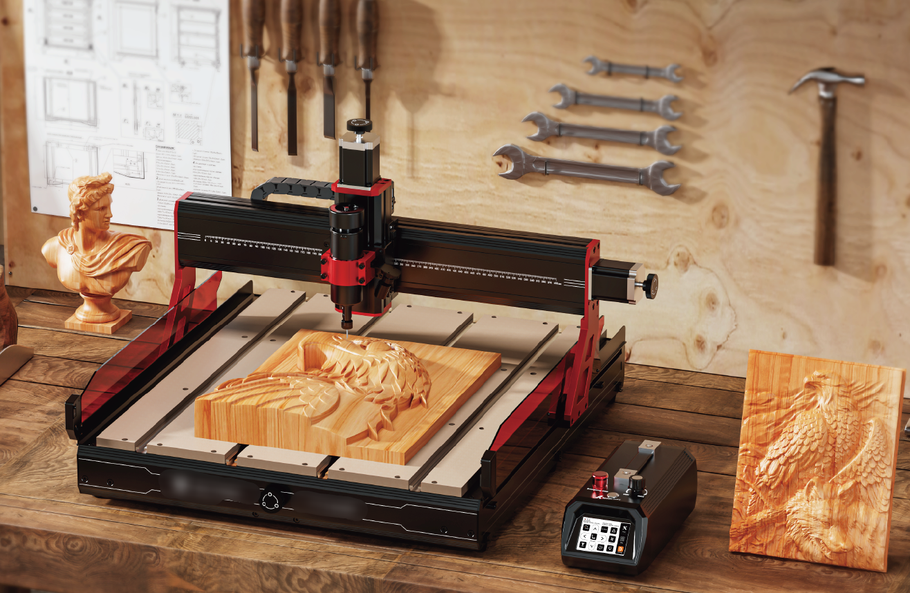 Manual carving machine