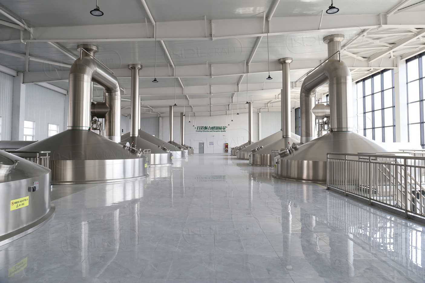 Large commercial brewery System