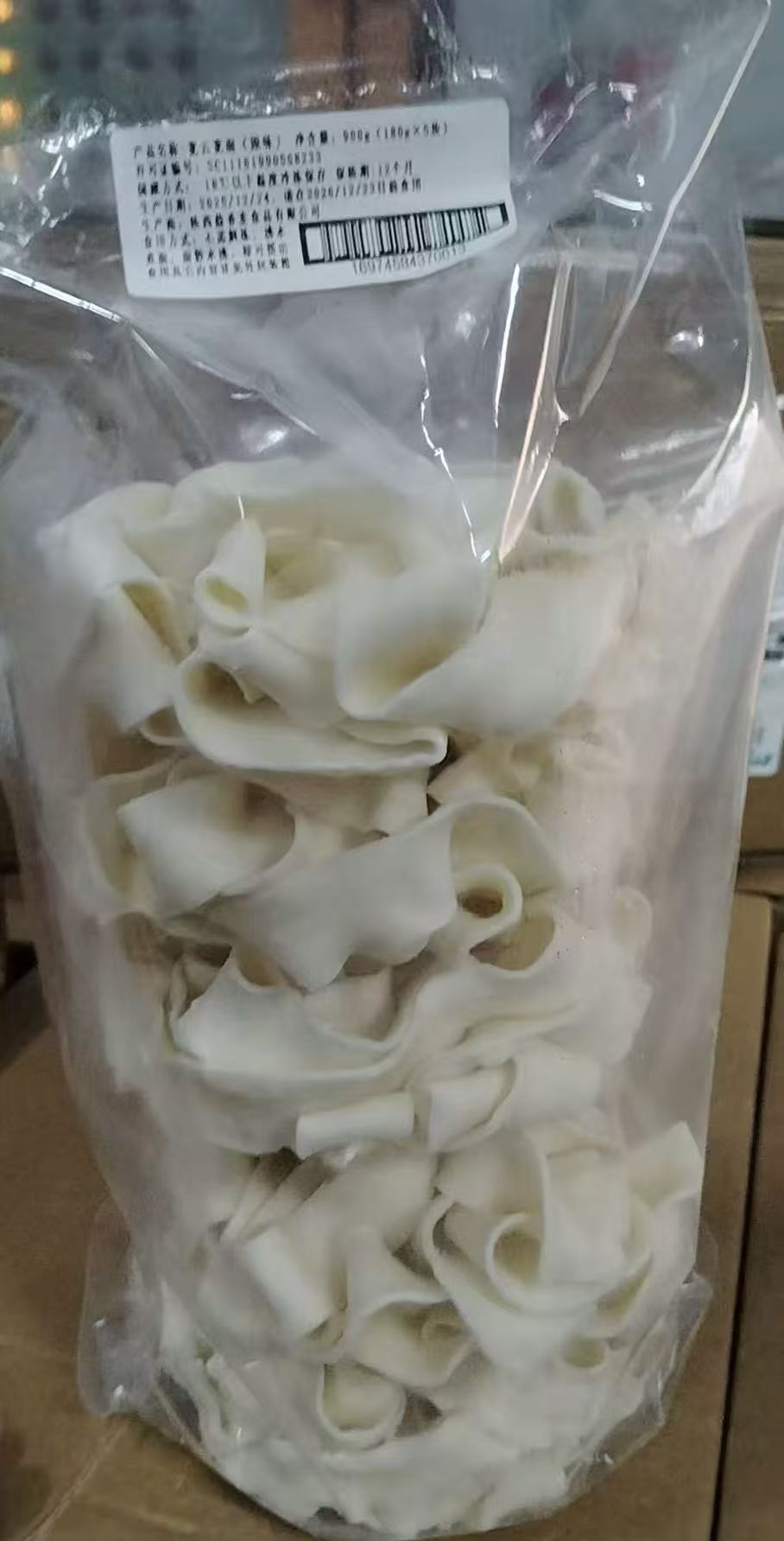 Frozen noodles