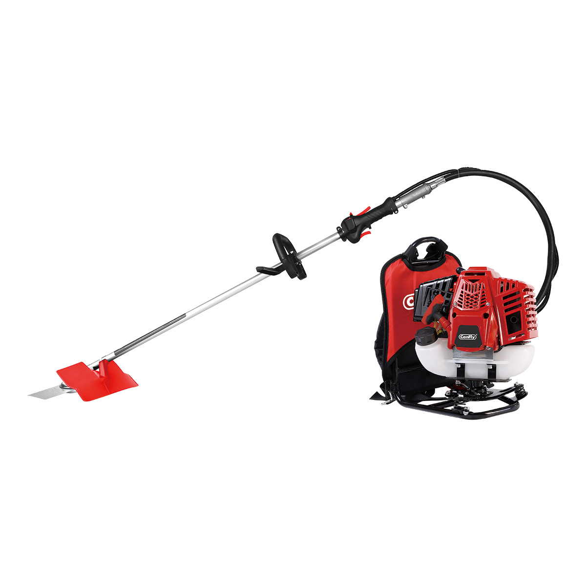 Brush Cutter Backpack X3 2-Stroke 52CC 43CC Gasoline 1500W High-Efficiency Grass Cutter Professional