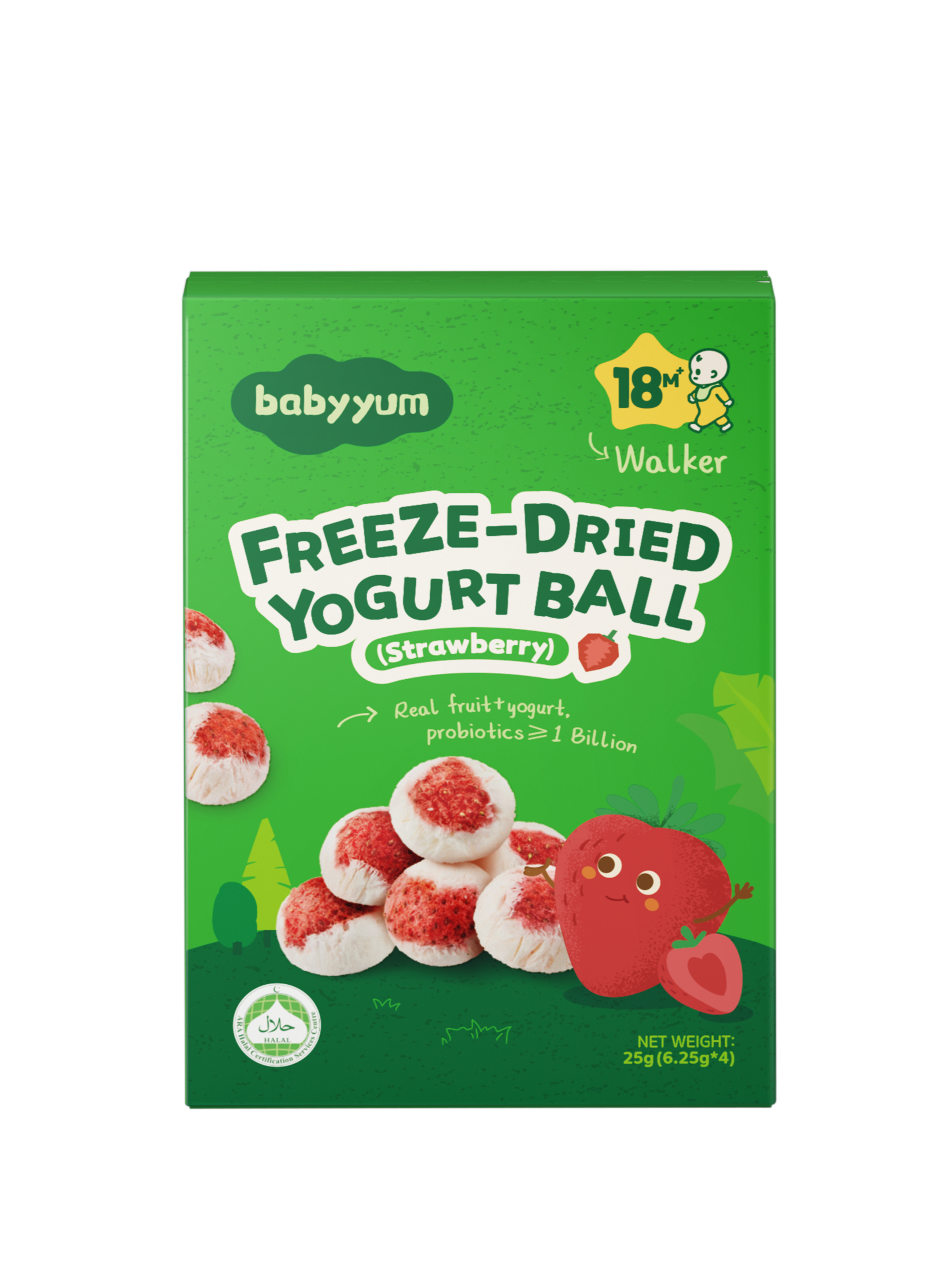 Freeze-Dried Yogurt Ball