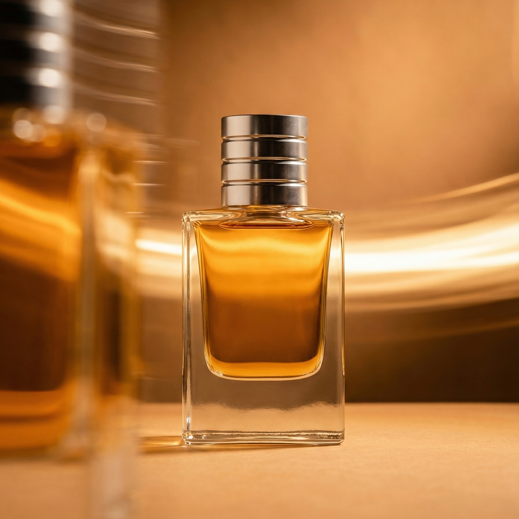 Square 50ml Glass Perfume Bottle