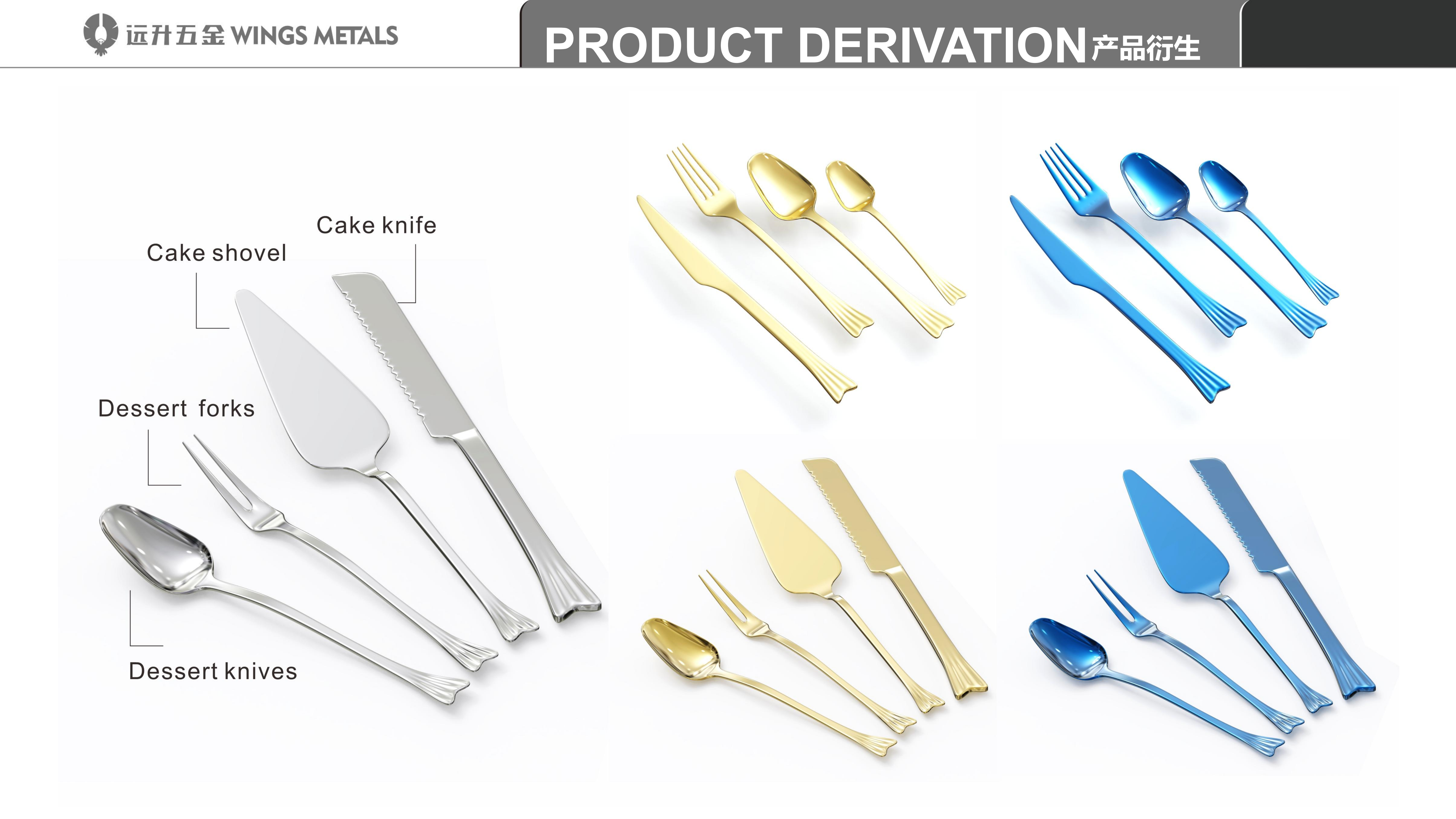 Stainless steel cutlery
