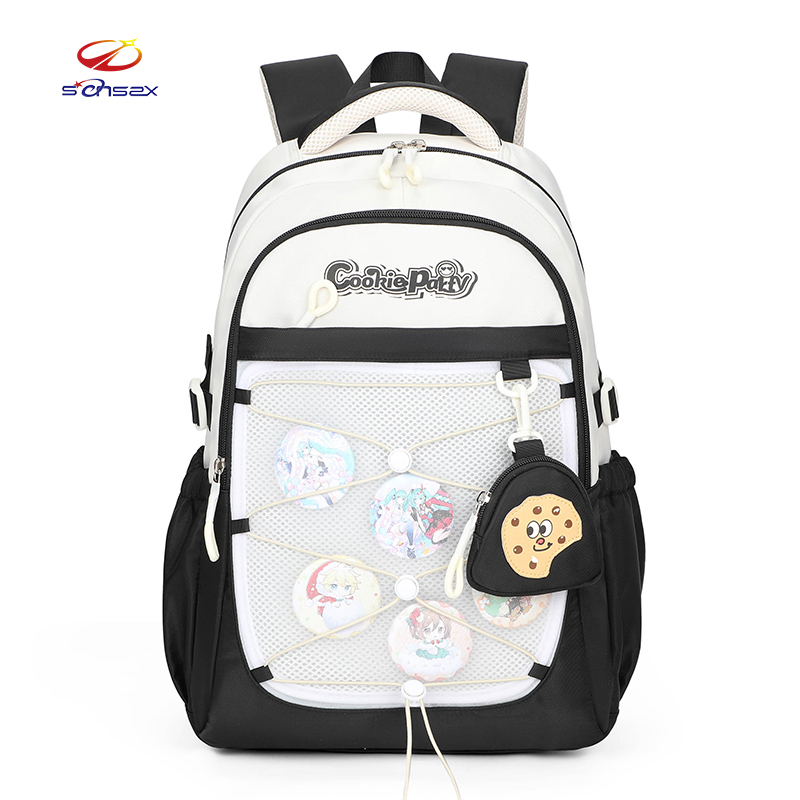 Large-capacity student backpack