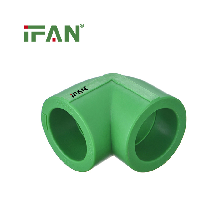 IFAN Professional Supply PPR Water Pipe Fittings Elbow 20-125mm Water Supply PPR Pipe Fittings