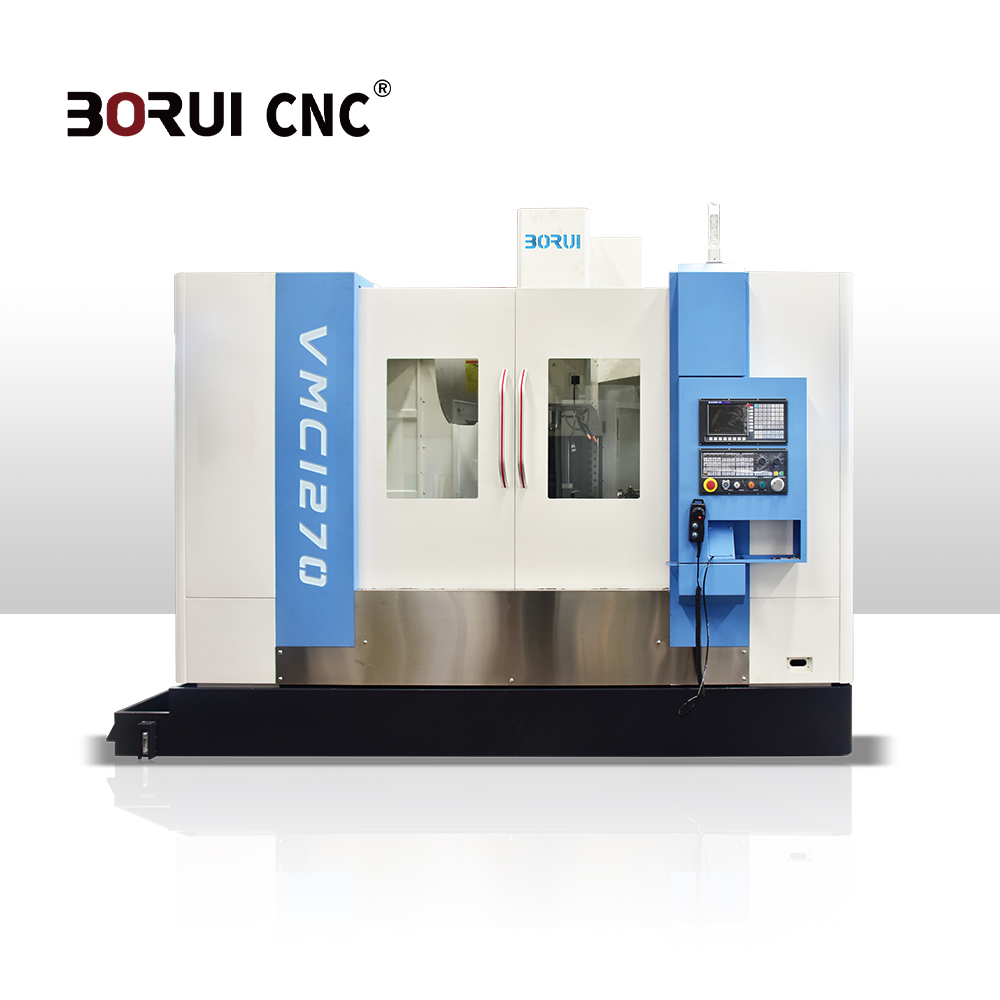 Borui CNC Vertical Machining Center VMC1270 with High Rigidity for Precision Mold Processing
