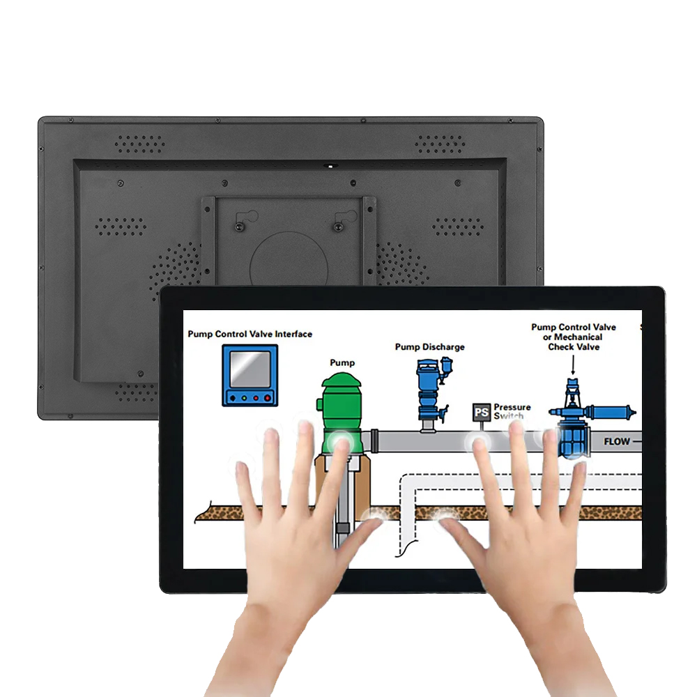 Wall Mounted touch monitor