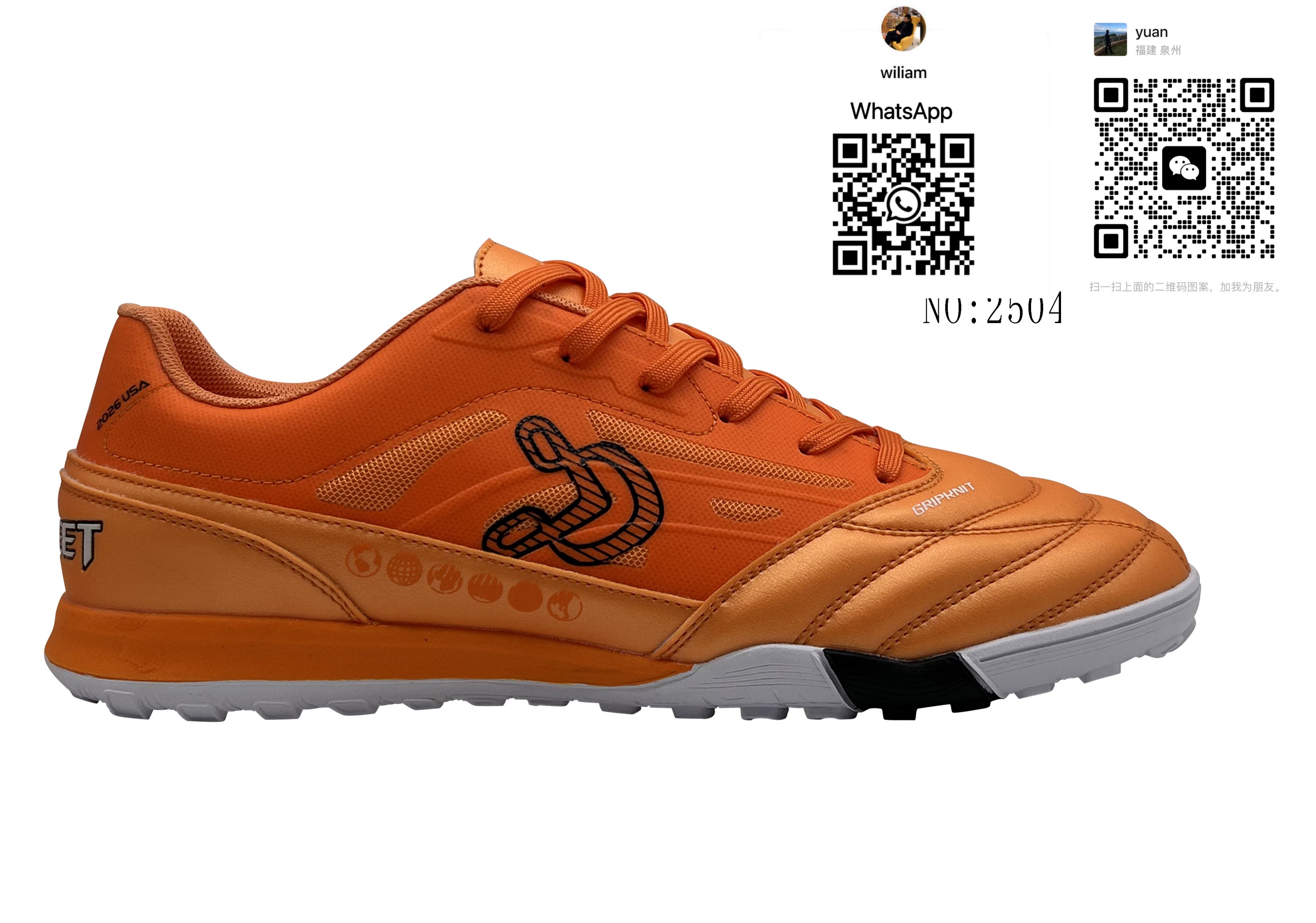 OEM professional custom football shoes