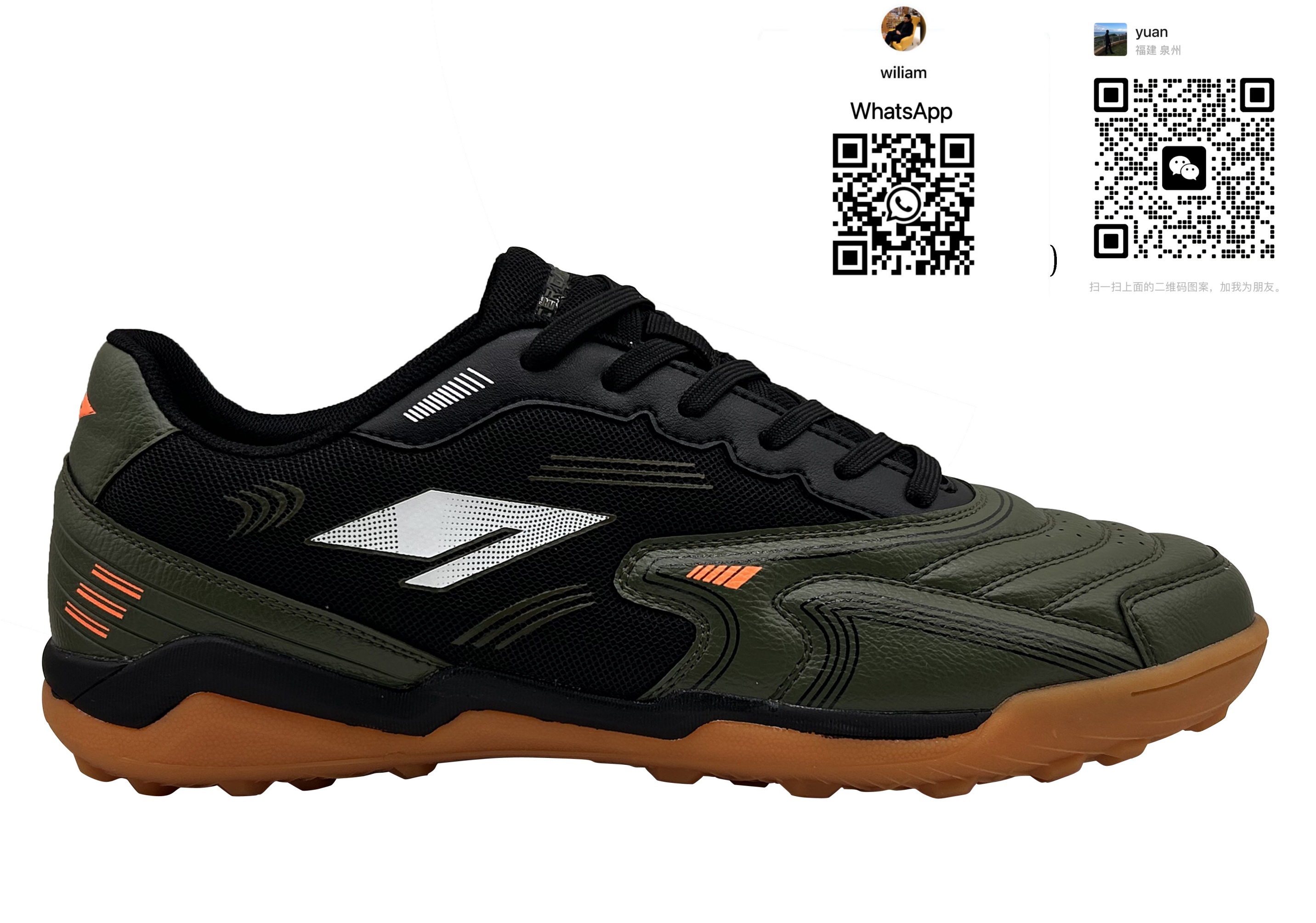 OEM high quality professional training football shoes