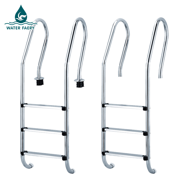 swimming pool ladder anti slip stainless steel 34/316 3/4/5 step ladder