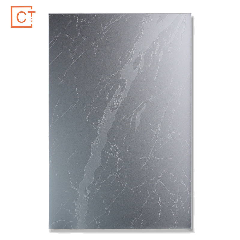 Ice crack embossing stainless steel color plate