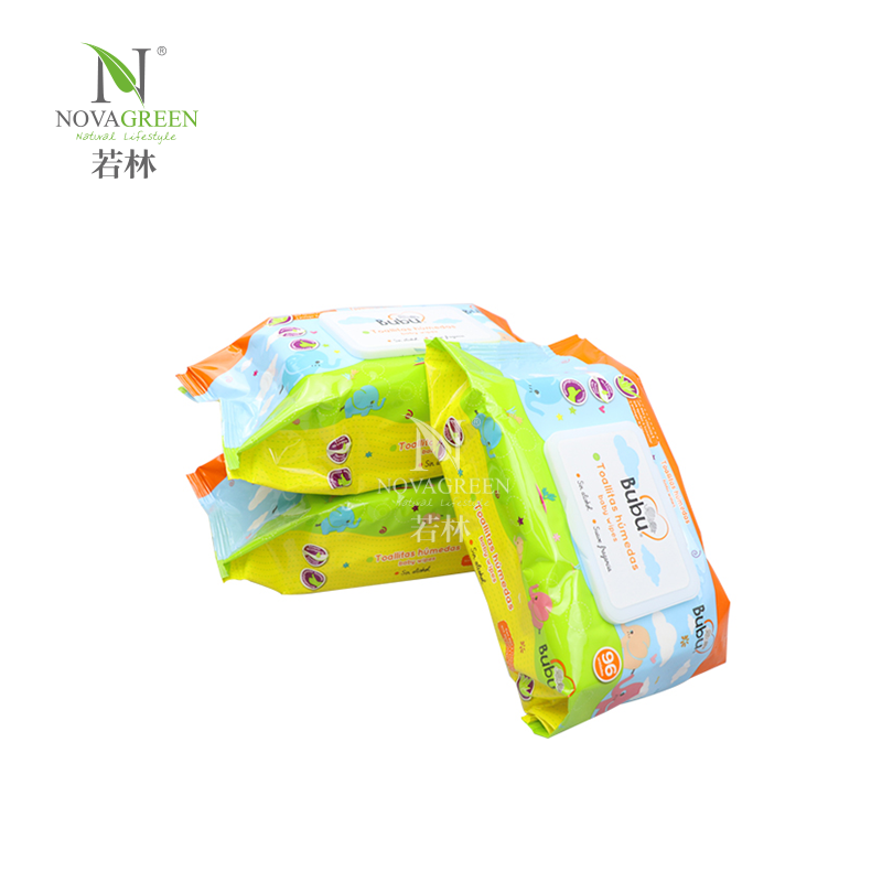 96pcs baby wipes with lid