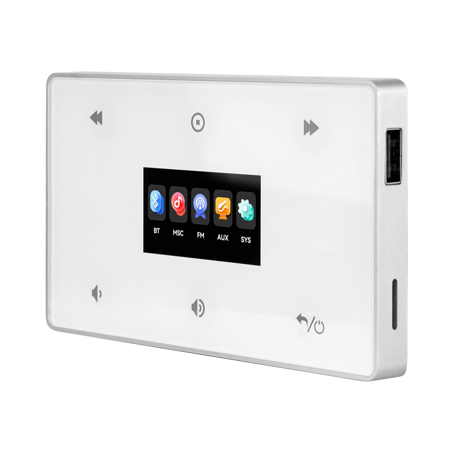 Smart Wall Amplifier Series 2 4 Channel Touch Control Bluetooth Broadcast