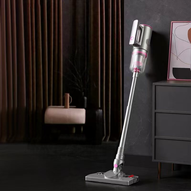 Wireless handheld pole vacuum cleaner