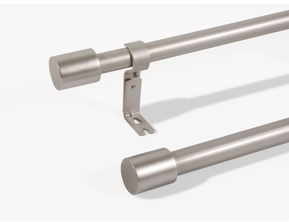 1 inch curtain rod