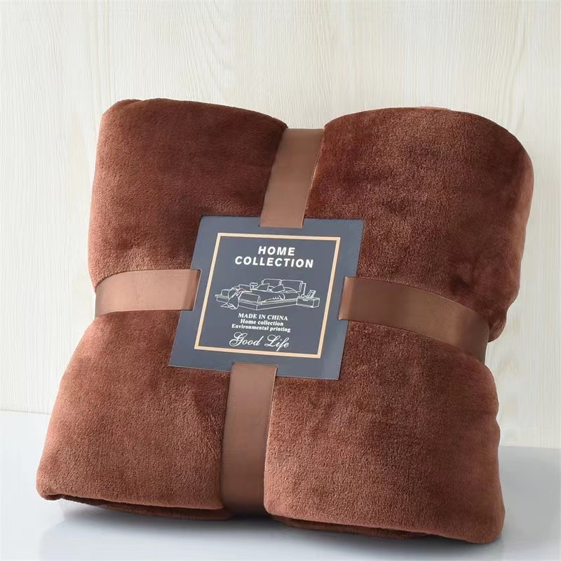 Coral fleece blanket