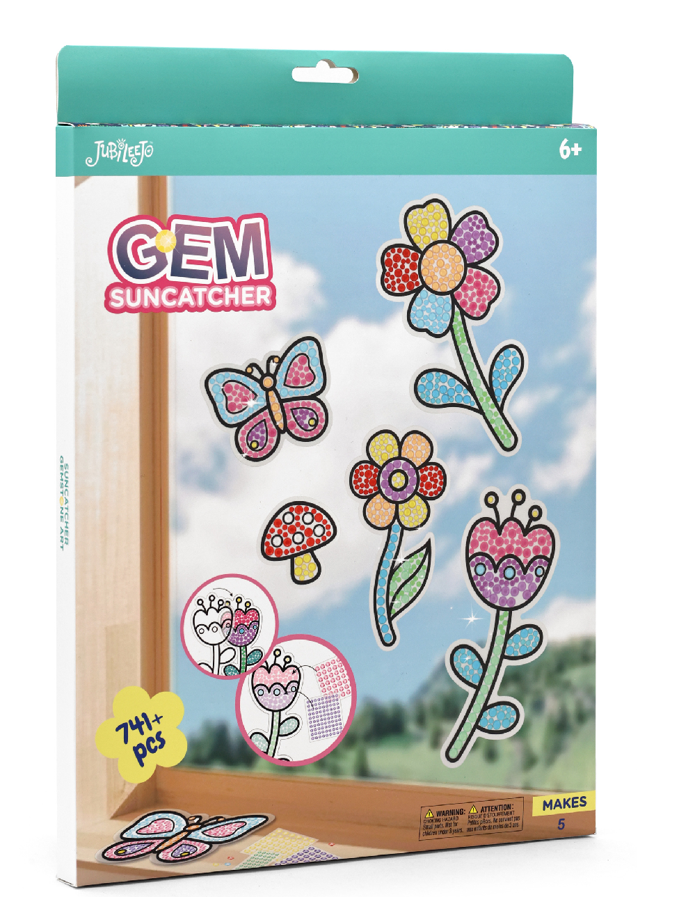 Gem Suncatcher Kit-Garden Series