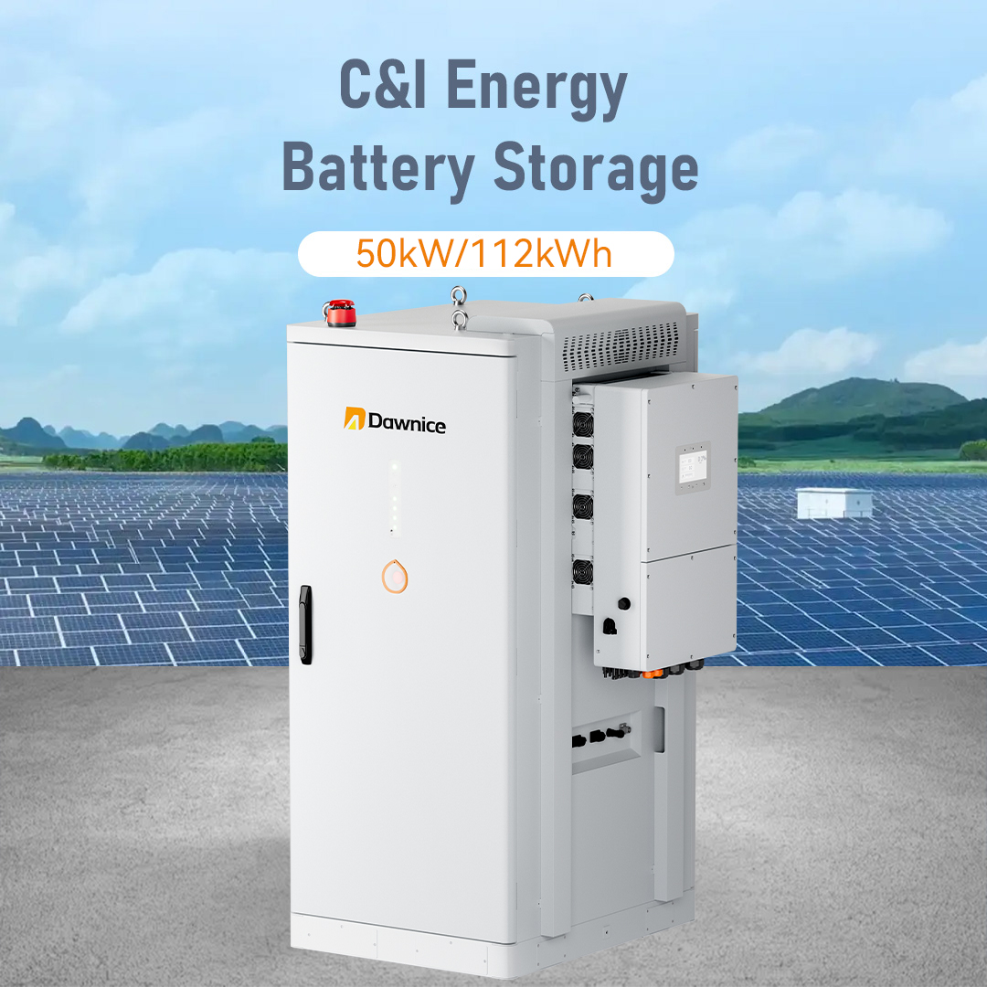 Dawnice All-in-One Commercial BESS Power Station 50KW 100KWh 112kWh LiFePO4 Air Cooling Battery