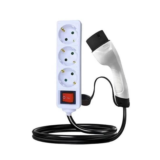 Portable EV Discharge Gun with UK Sockets for Outdoor Camping Use