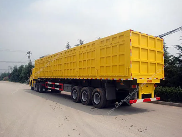 Van Box Semi Trailer