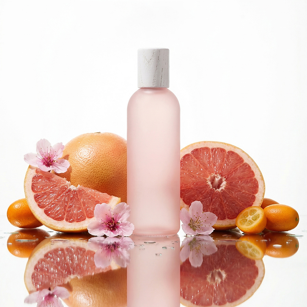 High Quality Customized Cylinder Glass Perfume Bottle